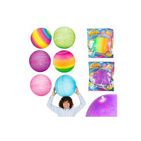 Míč barevný nafukovací velký 40cm mix barev v sáčku 25x29cm 12m+ Míč barevný nafukovací velký 40cm mix barev v sáčku 25x29cm 12m+