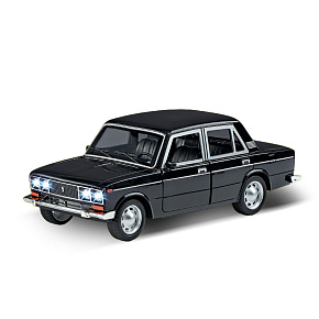 Auto černé se zvukem a světlem 18 cm
