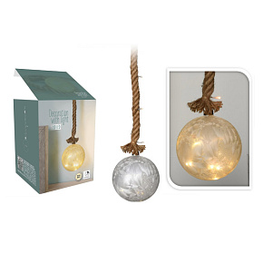 Vánoční dekorace LED lampa zamražená Vánoční dekorace LED lampa zamražená