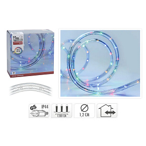 Světelný řetěz Vánoční LED světelná hadice 288 LED vícebarevná 12m Světelný řetěz Vánoční LED světelná hadice 288 LED vícebarevná 12m