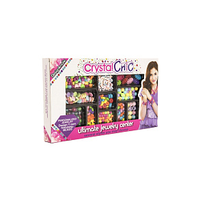 Sada korálky navlékací plast v krabici 27x15x2,5cm