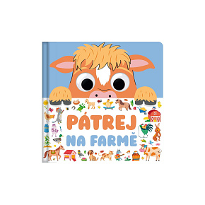 Knížka Pátrej na farmě 20x20x1,5cm
