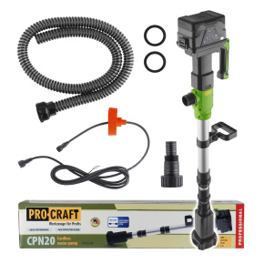 Aku ponorné čerpadlo do sudu Procraft CPN20bb (bez baterie a nabíječky)