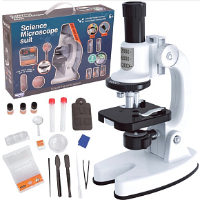 WOOPIE Digitální mikroskop LED Přiblížení až 1200x Sada XXL s adaptérem pro smartphone