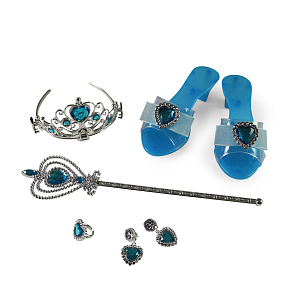 Sada princezna se střevíčky a příslušenstvím modrá Sada princezna se střevíčky a příslušenstvím modrá
