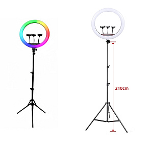 RGB LED kruhová lampa na selfie RGB LED kruhová lampa na selfie