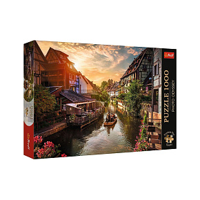 Puzzle Premium Plus - Photo Odyssey:Malé Benátky v Colmar, Francie 1000dílků 68,3x48cm v krab 40x27 Puzzle Premium Plus - Photo Odyssey:Malé Benátky v Colmar, Francie 1000dílků 68,3x48cm v krab 40x27