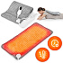 Electric Heating Pad 60x30 cm with Remote 10 Heating Levels 75W ModernHome