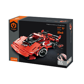 Stavebnice iM.MASTER auto RC 2v1plast 2,4GHz 351dílků na baterie v krabici 35x27x7cm Stavebnice iM.MASTER auto RC 2v1plast 2,4GHz 351dílků na baterie v krabici 35x27x7cm