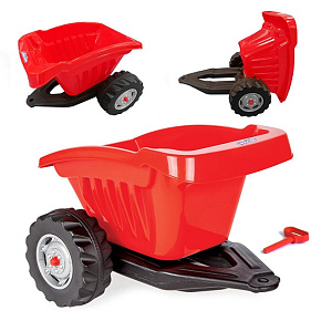 WOOPIE Przyczepka Wywrotka ACTIVE TRAILER Czerwona 35 kg WOOPIE Przyczepka Wywrotka ACTIVE TRAILER Czerwona 35 kg