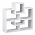 Bookcase, modular cabinet, chest of drawers, shelves, WHITE