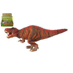 Dinosaurus velký plast 24-28cm 4 druhy v sáčku 8ks v boxu Dinosaurus velký plast 24-28cm 4 druhy v sáčku 8ks v boxu