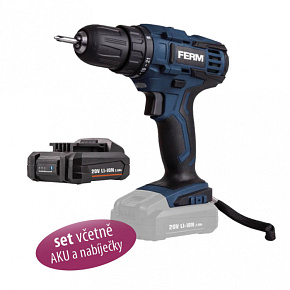 Aku vrtačka šroubovák 20V 40Nm 1x2Ah AX/FX-Power/Platform CDM1143 SET Aku vrtačka šroubovák 20V 40Nm 1x2Ah AX/FX-Power/Platform CDM1143 SET