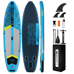 Lebula sup deska nafukovací pro paddleboarding set 351 cm modrá Lebula sup deska nafukovací pro paddleboarding set 351 cm modrá