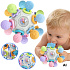 WOOPIE BABY Smyslová hračka kousátko míček 3v1 míček 6m+