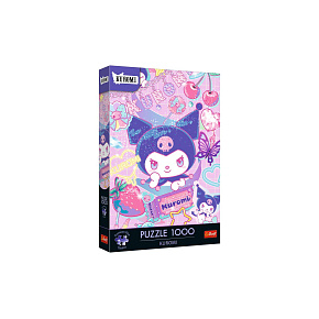Puzzle Premium Plus: Kuromi 1000 dílků 48x68,3cm v krabici 27x40x6cm Puzzle Premium Plus: Kuromi 1000 dílků 48x68,3cm v krabici 27x40x6cm