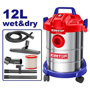 Průmyslový vysavač 800W 12l