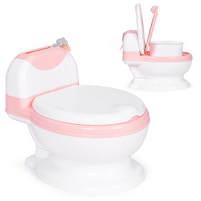 Nocnik toaleta z wyjmowanym wkładem sedes dla dzieci zamykany ze szczotką ECOTOYS Nocnik toaleta z wyjmowanym wkładem sedes dla dzieci zamykany ze szczotką ECOTOYS