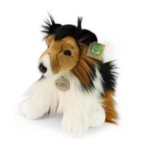 Plyšový pes kolie dlouhosrstá 28 cm ECO-FRIENDLY Plyšový pes kolie dlouhosrstá 28 cm ECO-FRIENDLY