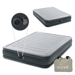 Inflatable Air Mattress with Built-in Pump 203x152 cm – Double Bed INTEX 67770ND Inflatable Air Mattress with Built-in Pump 203x152 cm – Double Bed INTEX 67770ND