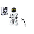 Robot na infra ovládání plast 26cm na baterie se světlem se zvukem v krabici 26x31x11cm