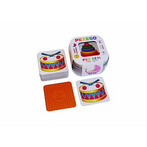 Pexeso Pro děti 64 karet v plechové krabičce 6x6x4cm 9ks v boxu Pexeso Pro děti 64 karet v plechové krabičce 6x6x4cm 9ks v boxu