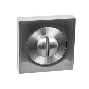 Štítek QUADRO-QR M45 chrom satén light WC