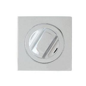 Štítek QUADRO-QR M6 chrom WC