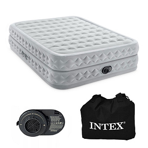 Velká nafukovací matrace pro dvě osoby 203x152x51 cm s vestavěnou elektrickou pumpou, postel INTEX 64490 Velká nafukovací matrace pro dvě osoby 203x152x51 cm s vestavěnou elektrickou pumpou, postel INTEX 64490