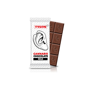 Tyson 2.0 Konopná čokoláda - mléčná Tyson 2.0 Konopná čokoláda - mléčná