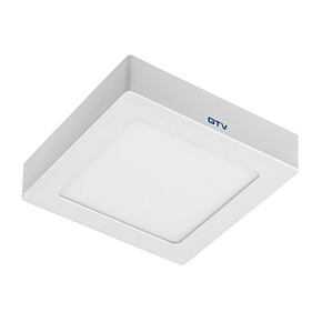 GTV LED stropní svítidlo LD-MAN13W-CBP MATIS Plus 13W přisazený, teplá bíl