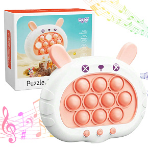 WOOPIE Hra POP IT Elektrická Antistresová Dovednostní Králíček