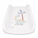 Přebalovací podložka pevná profilovaná nástavba 85x50 cm na postýlku komodu dinosauři ECOTOYS