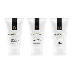 Dermaclarex - Denní a noční krém + SPF50 - sada 3 ks