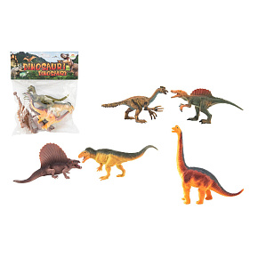 Dinosaurus plast 16-18cm 5ks v sáčku