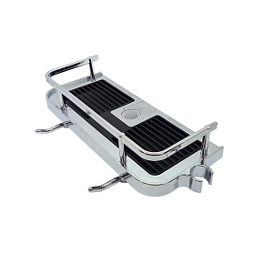 Snadno připevnitelná sprchová polička – stříbrná Snadno připevnitelná sprchová polička – stříbrná