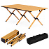 Folding camping table 120x60 cm with carrying bag, MultiGarden