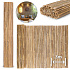 Double-Sided Bamboo Mat 150x300 cm for Balcony, Terrace, Fence Natural MultiGarden