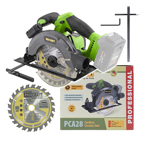 Aku kotoučová pila Procraft PCA28bb (bez baterie a nabíječky) Aku kotoučová pila Procraft PCA28bb (bez baterie a nabíječky)