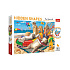 Puzzle Kočky na pláži - Skryté tvary 1011 dílků 68x48cm v krabici 40x27x6cm