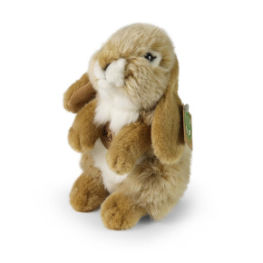 Plyšový králík béžový 18 cm ECO-FRIENDLY Plyšový králík béžový 18 cm ECO-FRIENDLY