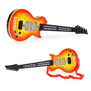 Rock guitar for children with learning to play the guitar infrared melodies