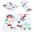 Large EVA foam mat for children Farma 90.5x90.5 cm 21 pcs ECOTOYS