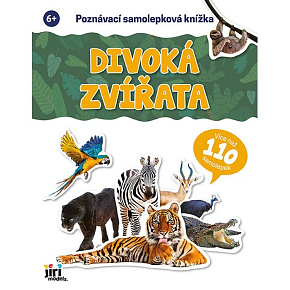Poznávací samolepková knížka Divoká zvířata Poznávací samolepková knížka Divoká zvířata