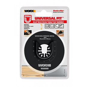 WA5008 - 80 mm HSS řezný kotouč (celoobvodový), 1ks, sonicrafter WA5008 - 80 mm HSS řezný kotouč (celoobvodový), 1ks, sonicrafter