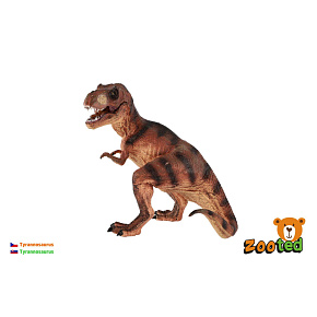 Tyrannosaurus dinosaurus zooted plast 23cm Tyrannosaurus dinosaurus zooted plast 23cm