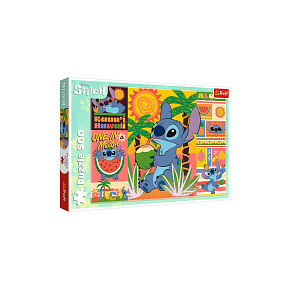 Puzzle Prázdniny se Stitchem 500 dílků 48x34cm v krabici 40x27x4,5cm Puzzle Prázdniny se Stitchem 500 dílků 48x34cm v krabici 40x27x4,5cm