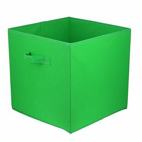 U Textilní krabice 31x31x31 zelená U Textilní krabice 31x31x31 zelená