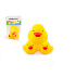 Kačenka/Kačenky sada do vany 3ks guma v sáčku  14x24cm 0m+