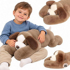WOOPIE Pejsek Mišák zátěžový smyslový plyšák 1,5 kg